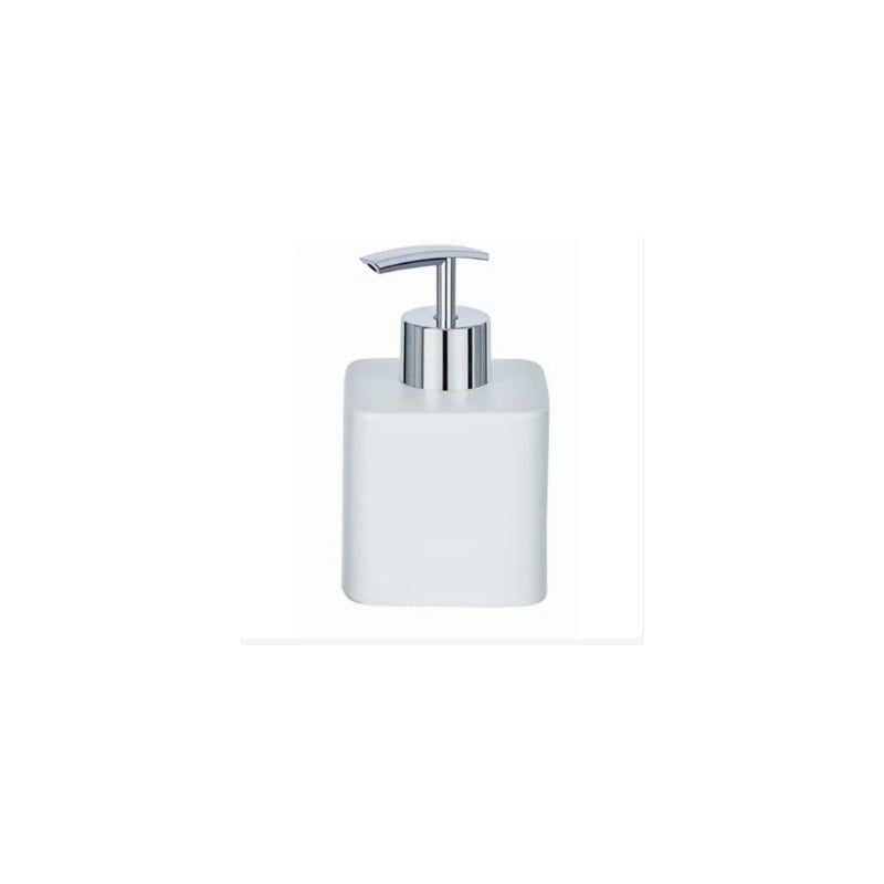 Relaxdays Dispenser Di Sapone, Set Da 2 Erogatori Per Disinfettanti 1000 Ml Da Montare Alla Parete Argento Bianco 91345052 - Foto 5
