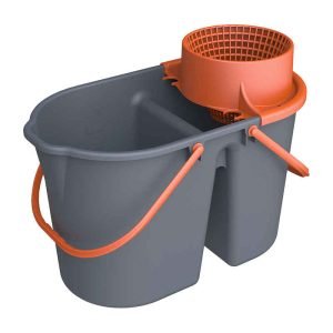 Secchio a 2 vasche con strizzatore